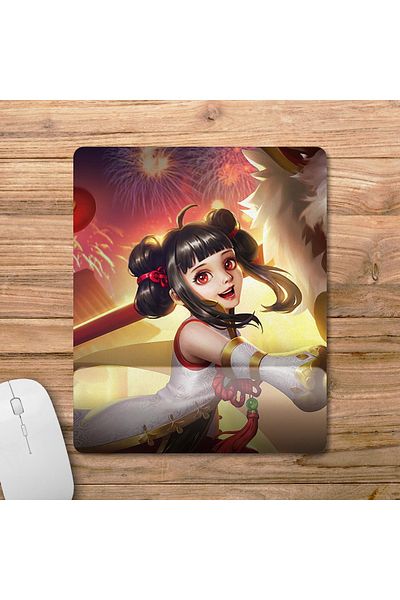 Pixxa Mobile Legends - موديل لوحة ماوس لوليتا مع مسند للمعصم - 2