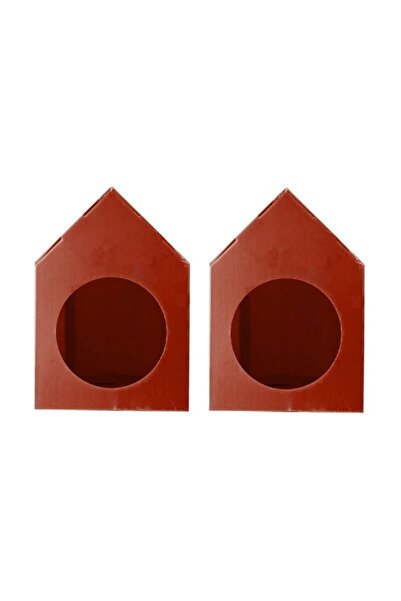 Genel Markalar Su Geçirmez Demonte Plastik Kedi Evi - 2 Adet