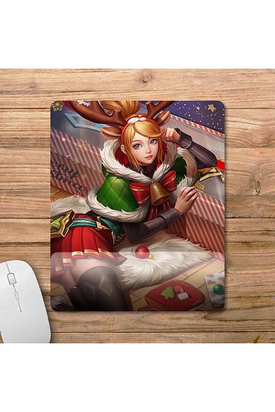 Pixxa Mobile Legends - موديل لوحة ماوس فاني مع دعم للمعصم - 5