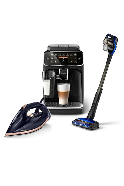 Philips Taşınma Seti 3 (süpürge Xc8049/01 - Ütü DST7510 - Kahve Makinesi Ep4346) SET.PHL.