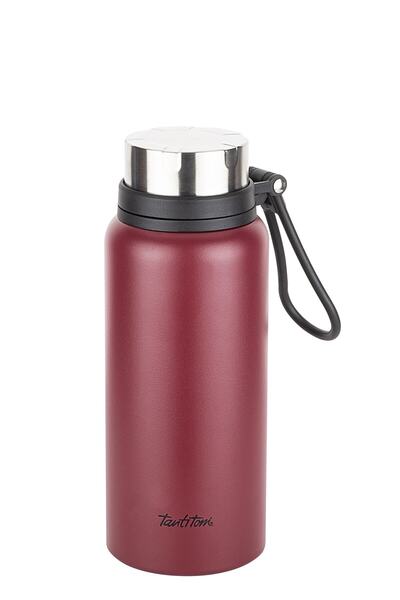 Tantitoni Vişne Renkli Paslanmaz Çelik Termos 950ml