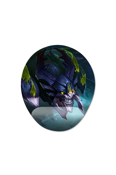 Pixxa Mobile Legends: لوحة ماوس Helcurt مع دعم للمعصم - 2 بيضاوي