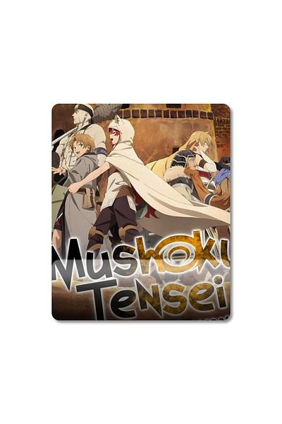 Pixxa موديل لوحة ماوس مع مسند للمعصم من Mushoku Tensei - 1