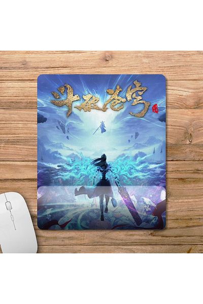 Pixxa Dou Po Cangqiong: موديل لوحة ماوس نيان مع دعم للمعصم - 1