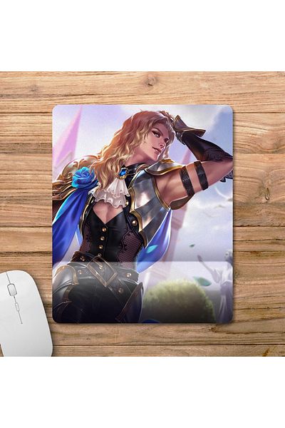 Pixxa Mobile Legends - موديل لوحة ماوس Lancelot مع دعم للمعصم - 1