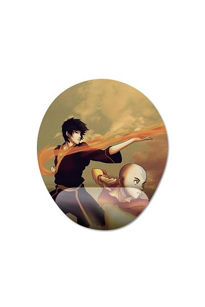 Pixxa Avatar: موديل لوحة الماوس بمساعدة المعصم The Last Airbender - 5 بيضاوي