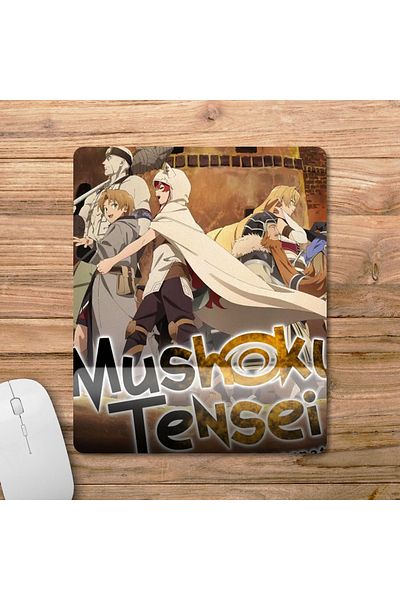 Pixxa موديل لوحة ماوس مع مسند للمعصم من Mushoku Tensei - 1