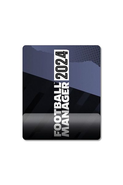 Pixxa FM 2024 - موديل لوحة ماوس مدير كرة القدم 2024 مع مسند للمعصم - 2