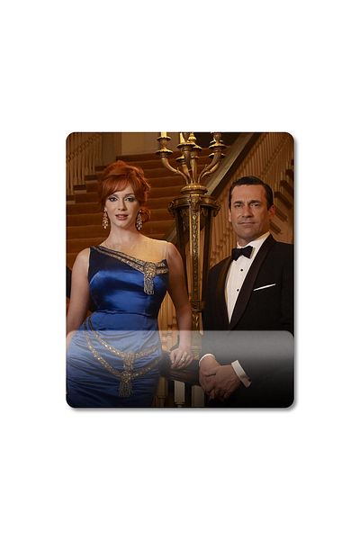 Pixxa موديل لوحة ماوس مدعومة للمعصم للرجال من Mad Men - 4