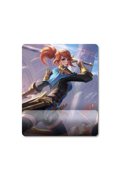 Pixxa Mobile Legends - موديل لوحة ماوس فاني مع دعم للمعصم - 4
