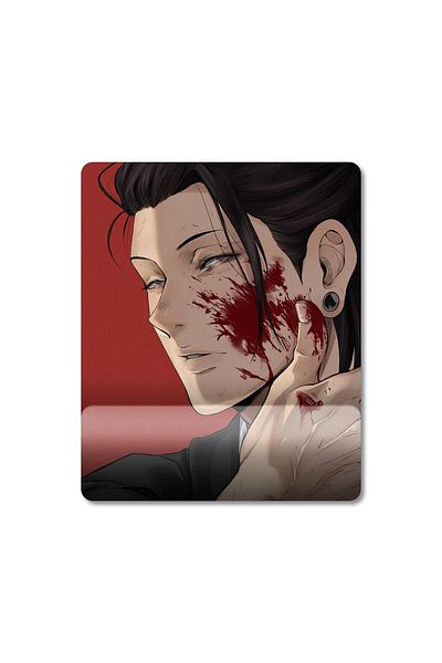Pixxa Jujutsu Kaisen - موديل لوحة ماوس سوجورو جيتو مع مسند للمعصم - 1