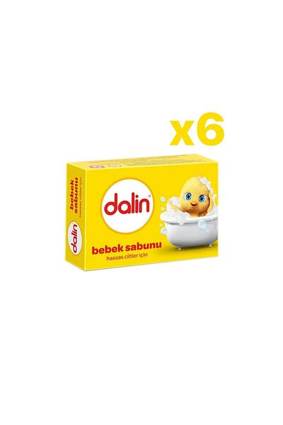 Dalin Baby Soap 100 Gr x 6 Pieces