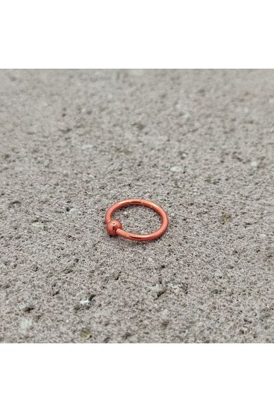 Liva CERRAHİ STEEL STAINLESS UNTARNED RING PIERCING (EAR, EARRINGS, SEPTUM, LIP)