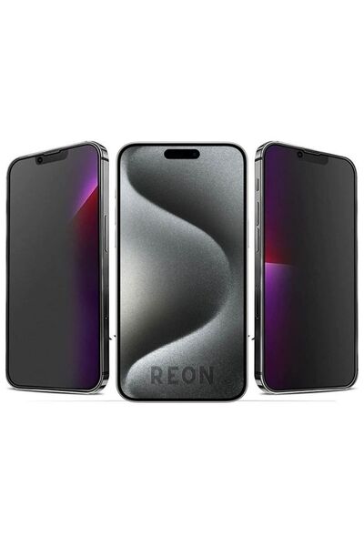REON Iphone 15 Pro Max Uyumlu Tam Kaplayan Hayalet Cam Ekran Koruyucu
