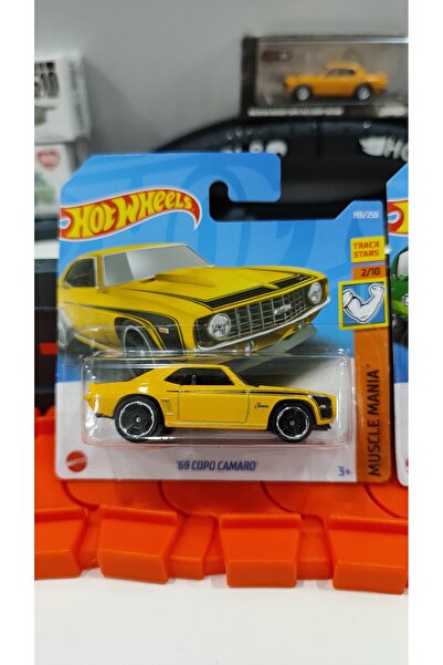 HOT WHEELS 69 Copo Camaro 1:64 Scale Metal Car