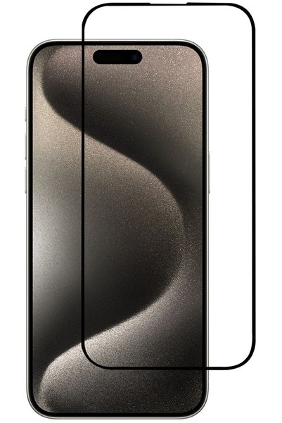 CEPSTOK iPhone 15 Pro Max Kırılmaz Cam 5d Premium Safir Curve Tam Kaplayan Ka...