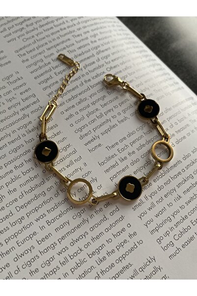Pinery Jewels سوار من الفولاذ المقاوم للصدأ مع حلقة بيرليسسينت