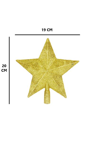 Yusuf Dirik YD Party Supplies Christmas Tree Hill Glitter Star 20 cm