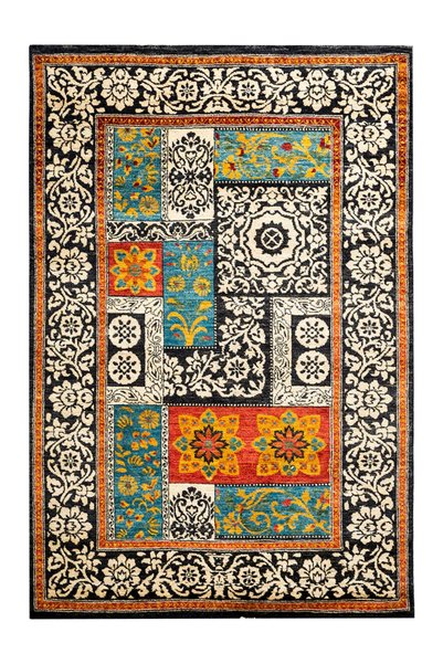 Rugs Modern Halı سجادة زخرفية منقوشة متعددة الألوان من سوزاني 1710