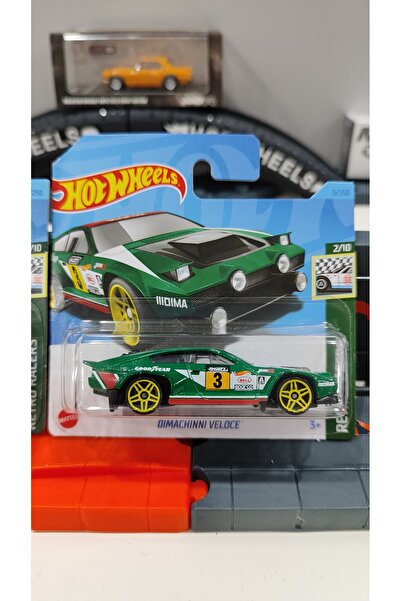 HOT WHEELS DIMACHINNI VELOCE (GREEN) 1:64 Ölçek Metal Araba