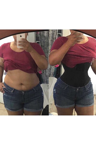 FİT1BEDEN FT Waist Shaper Korse Bel inceltici Zayıflstıcı Kum Saati Görünümü ...