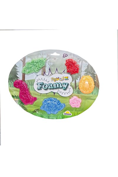 Sunman Sunman 3566 SUN-YFN-FNX Slime Foam الأشكال والحيوانات 6 بطاقات