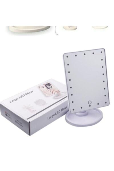 LARGE FASHION Led Işıklı Ayarlanabilir Parlaklık Ve 360 Derece Dönebilir Maky...