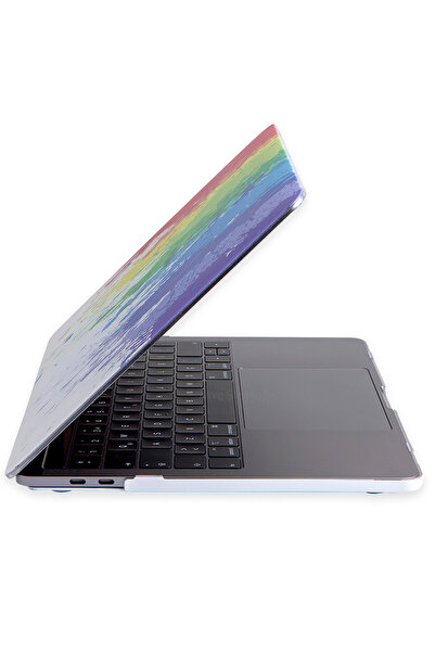 Mcstorey Macbook Air Kılıf 13 Inç Paint01nl (ESKİ USB'Lİ MODEL 2010-2017) A1369 A1466 Ile Uyumlu