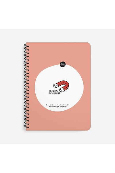 Şeker Ofisi Sharp Color Feeling Things A4 Checked Notebook All Finds Me