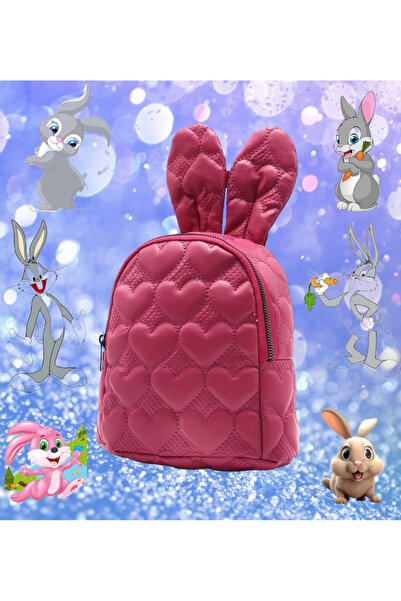 Shopiolog Παιδική τσάντα με καρδιά αυτιού κουνελιού