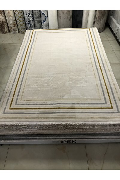 İpek Halı İPEK GASPARA 14960 CREAM/GOLD 6 m2 Akrilik Dokuma Salon Halısı