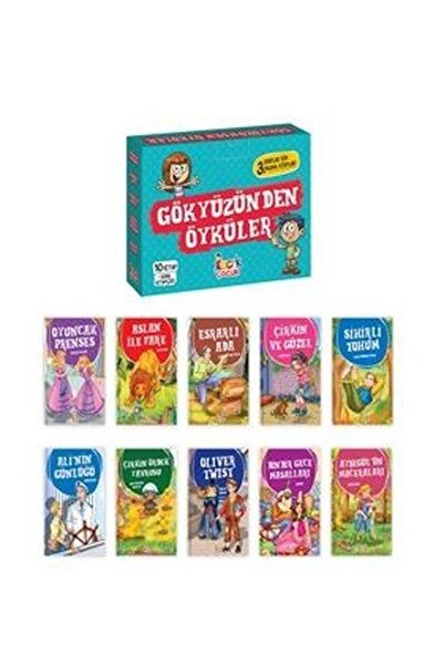 Bıcırık Yayınları Gökyüzünden Öyküler Seti 10 Kitap+ Soru Kitapçığı Takım