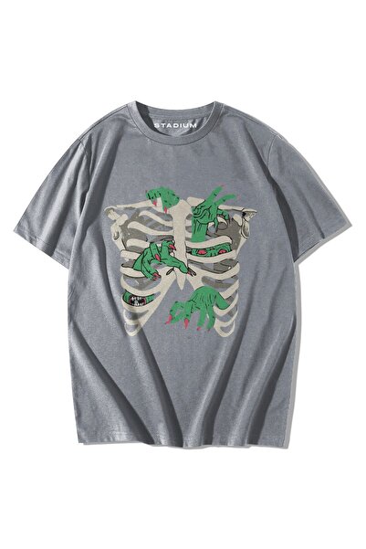 Adrift Heart Rib Rib Skeleton Streetwear 8