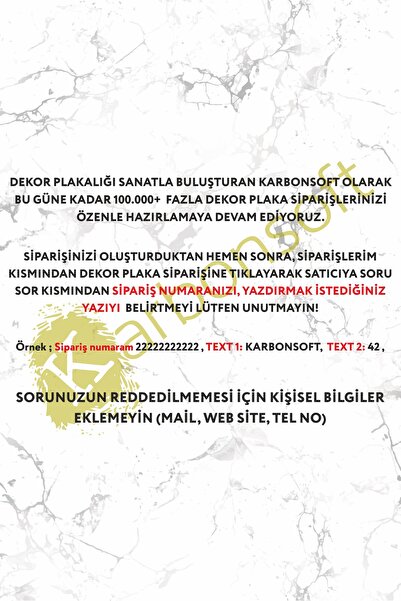 karbonsoft Kişiye Özel Ahşap Dekor Plaka, Bisiklet Plaka, Isimli Plaka, Cam Önü Plakası, Aksesuar Plaka 1 Adet