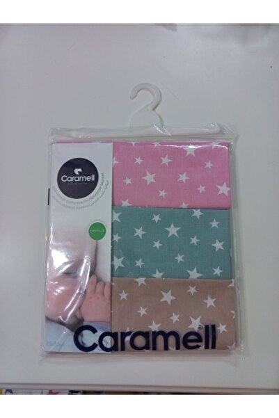 Caramell Κάλυμμα πολλαπλών χρήσεων 100% φυσικό βαμβάκι (με πολύχρωμα αστέρια)