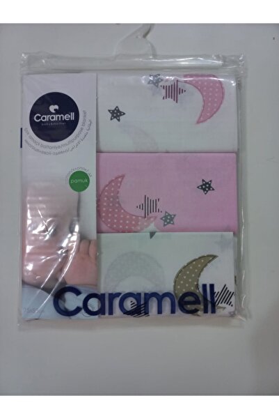 Caramell Κάλυμμα πολλαπλών χρήσεων 100% φυσικό βαμβάκι (ροζ φεγγάρι)