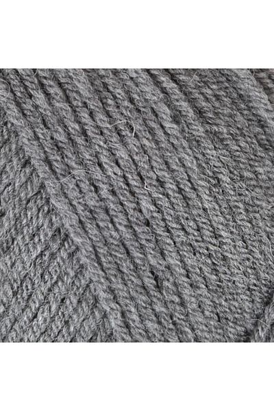 Ören Bayan Deluxia Hand Knitting Thread 100 gr 3 Pieces Color 008 Medium Gray