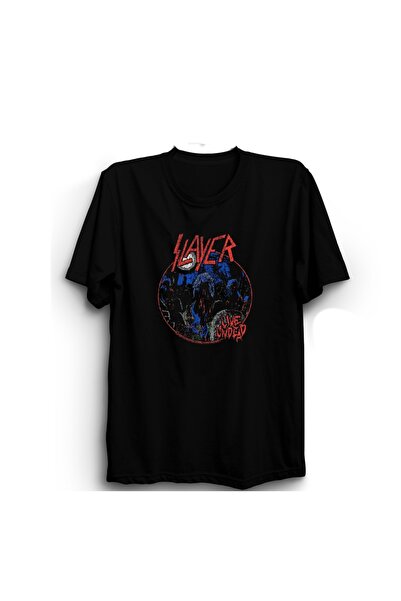 The Fame Tricou Slayer, Live Undead, Rock Metal Band