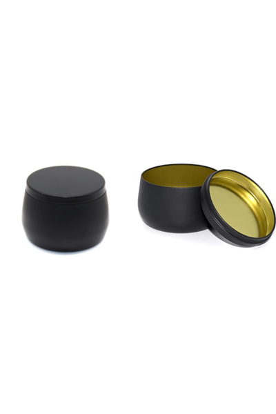 Beauty Box Cutie de depozitare pentru suporturi de lumânări din metal negru d...