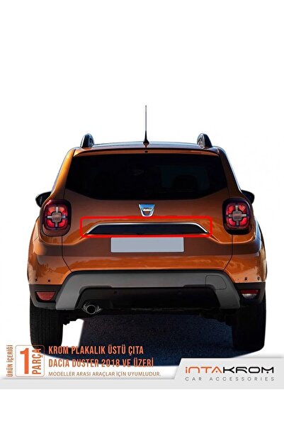 anadolukrom Dacıa Duster 2018 Üzeri Krom Bagaj Çıtası