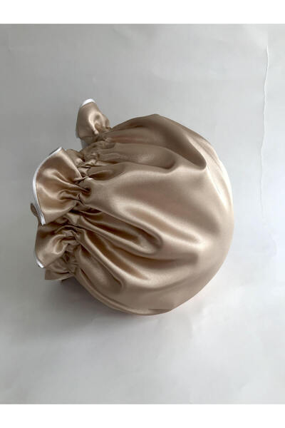 PratikDikisco Двустранна сатенена лента за коса / лента за къдрава коса