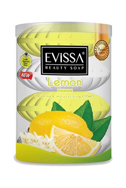 Evissa صابون تجميل الليمون 110 جرام 4 عبوات