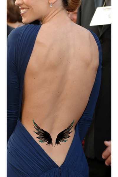 Jet Online Melek Kanadı Bel ve Kol Geçici Dövme Wing Tattoo