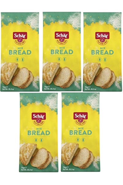 Schar Mix B Glütensiz Karışık Ekmek Unu 1 Kg 5 Adet