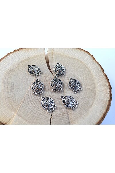 FlowerAksesuar 10 ADET - 14x20 mm SALLANTI UÇ, KOLYE UCU DÖKÜM, CHARM UÇ, KÜP...