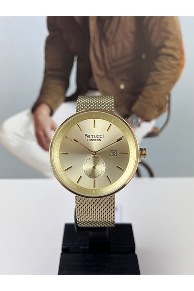 Ferrucci KAZIR MEN'S WRISTWATCH WATERPROOF