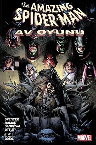 Marmara Çizgi Yayınları Amazing Spider-Man Vol.5 Cilt: 4 - Av Oyunu Türkçe Çi...