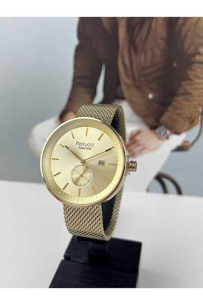 Ferrucci KAZIR MEN'S WRISTWATCH WATERPROOF