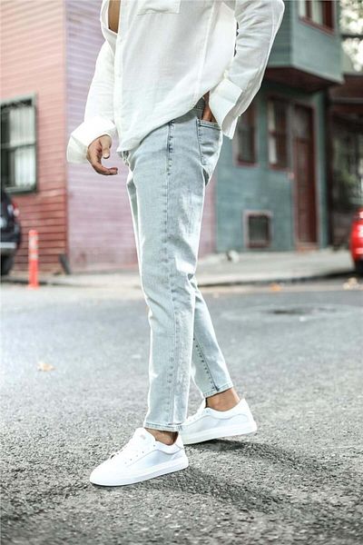 Brasco Boyfriend Light Blue Jeans