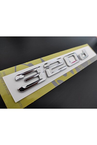 Genel Markalar Bmw 320d Uyumlu Bagaj Yazısı